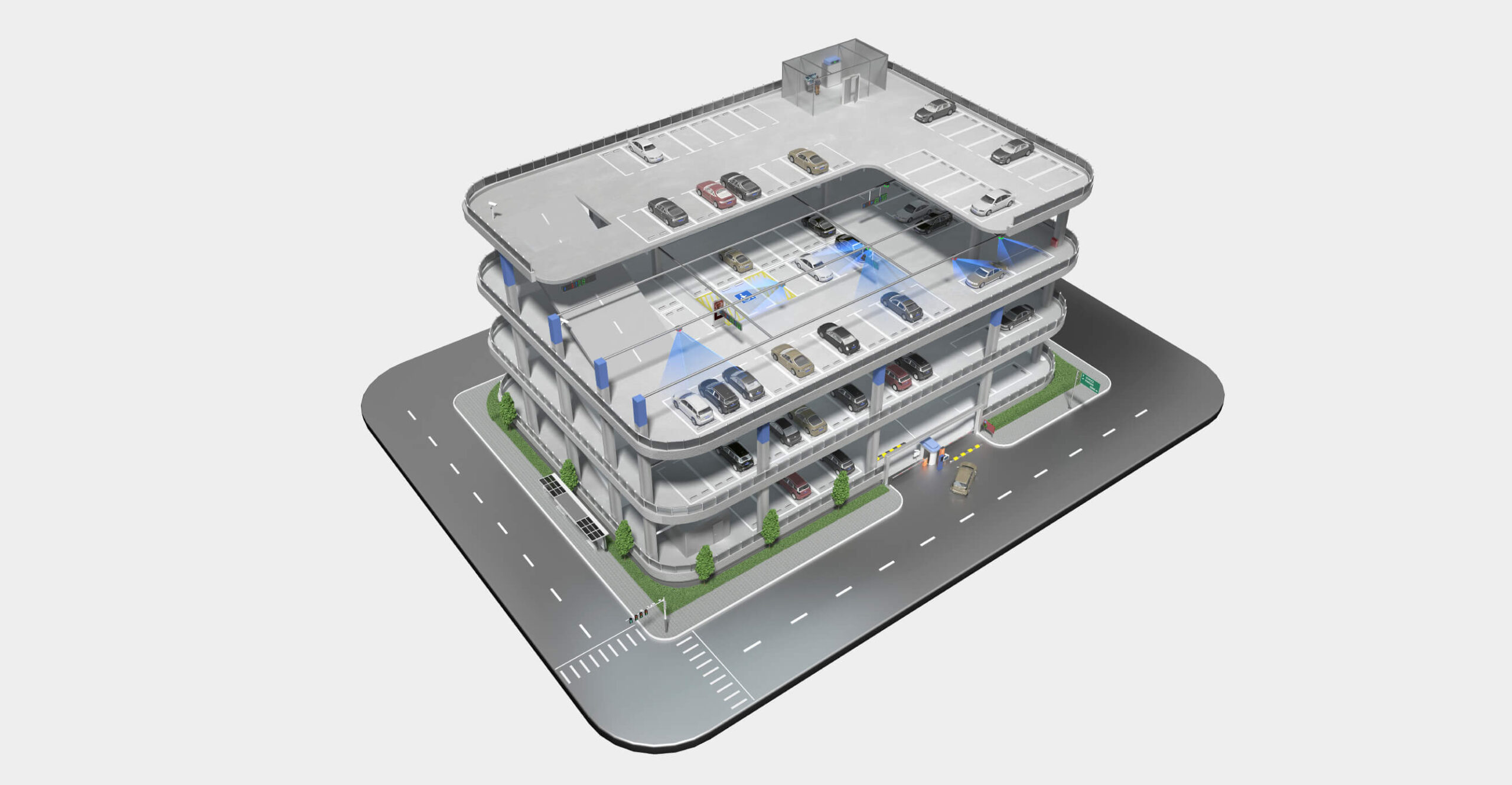 Parking lot security solutions